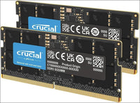 Crucial CT2K64G56C46S5 DDR5 RAM 128GB Kit (2x64GB) 5600MHz SODIMM CL46, Memory Module for Laptop/Notebook, Mini PC, High Performance RAM