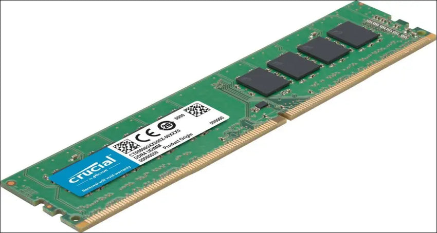 Crucial DDR4 3200MHz UDIMM CL22 Desktop Memory, 16GB(2x8GB)