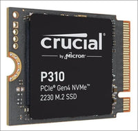 Crucial P310 1TB M.2 2230 NVMe SSD 7100/6000 MB/s 1M IOPS 220TBW 2M MTTF for MS