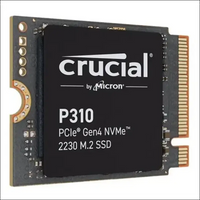 Crucial P310 1TB M.2 2230 NVMe SSD 7100/6000 MB/s 1M IOPS 220TBW 2M MTTF for MS