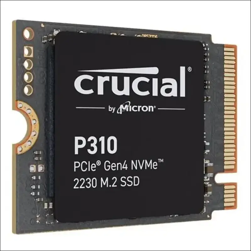 Crucial P310 1TB M.2 2230 NVMe SSD 7100/6000 MB/s 1M IOPS 220TBW 2M MTTF for MS
