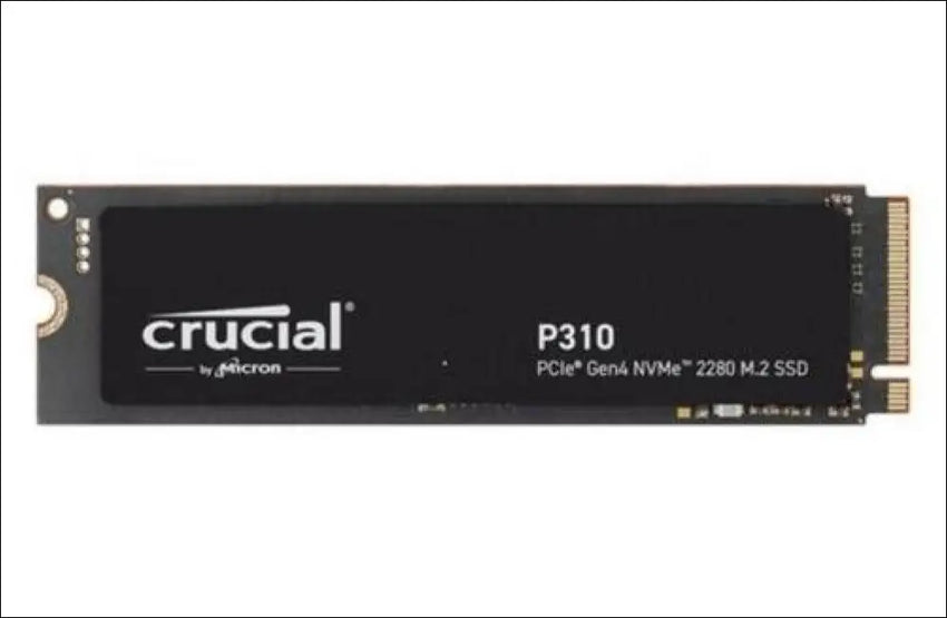 Crucial P310 2TB Gen4 2280 NVMe SSD 7100/6000 MB/s R/W 440TBW 1000K/1200K IOPS 1