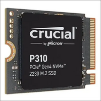 Crucial P310 2TB M.2 2230 NVMe SSD 7100/6000 MB/s 1M IOPS 440TBW 2M MTTF for MS