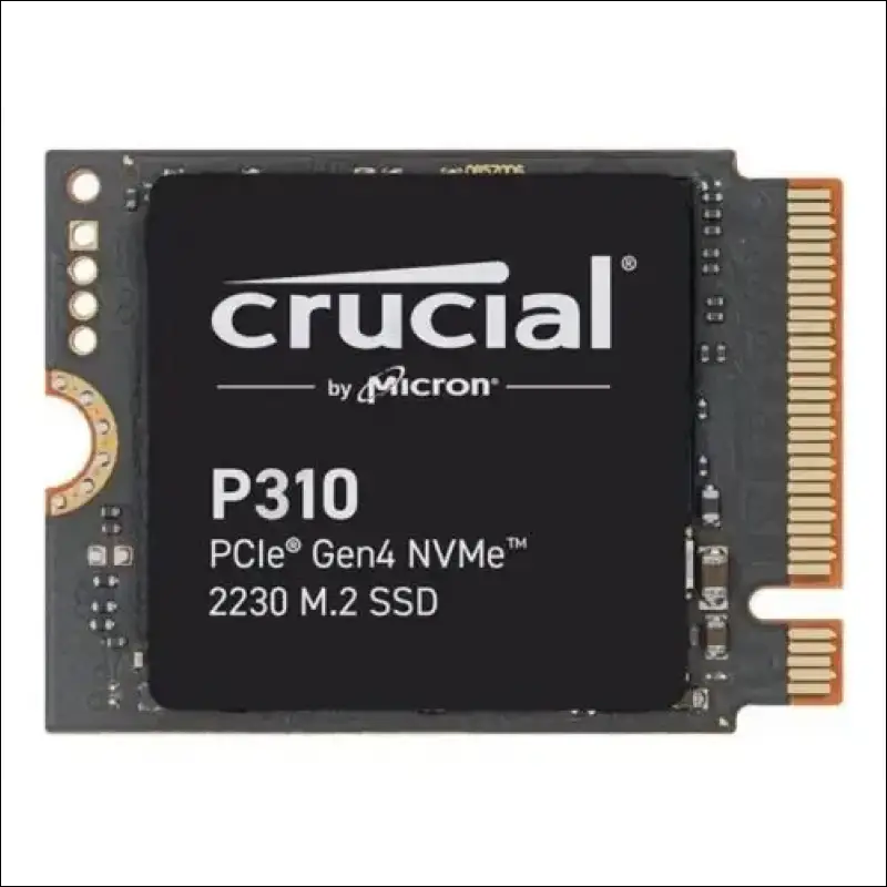 Crucial P310 2TB M.2 2230 NVMe SSD 7100/6000 MB/s 1M IOPS 440TBW 2M MTTF for MS