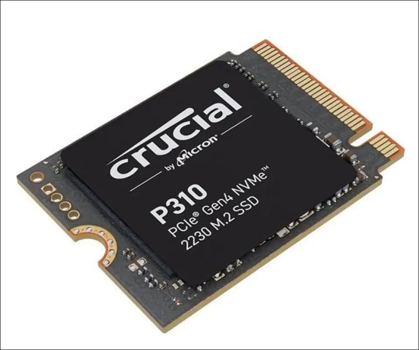 Crucial P310 2TB M.2 2230 NVMe SSD 7100/6000 MB/s 1M IOPS 440TBW 2M MTTF for MS