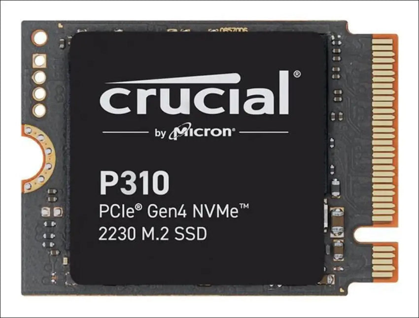 Crucial P310 2TB M.2 2230 NVMe SSD 7100/6000 MB/s 1M IOPS 440TBW 2M MTTF for MS