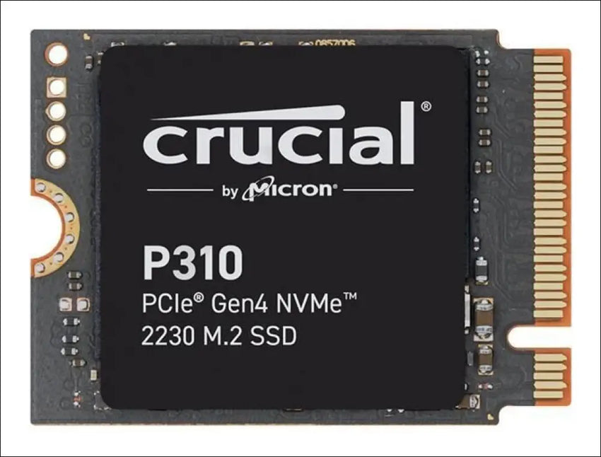 Crucial P310 2TB M.2 2230 NVMe SSD 7100/6000 MB/s 1M IOPS 440TBW 2M MTTF for MS