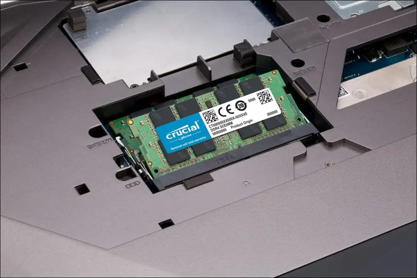 Crucial RAM 64GB Kit (2x32GB) DDR4 3200MHz CL22 (or 2933MHz or 2666MHz) Laptop Memory CT2K32G4SFD832A