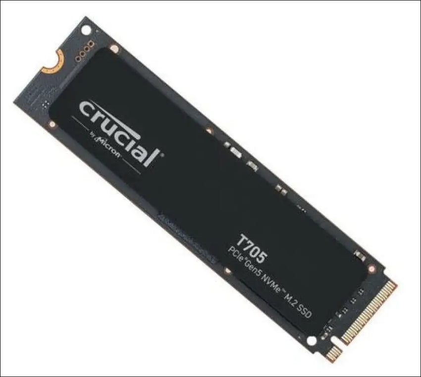 Crucial T705 1TB Gen5 NVMe SSD - 13600/10200 MB/s R/W 600TBW 1400K IOPs 1.5M
