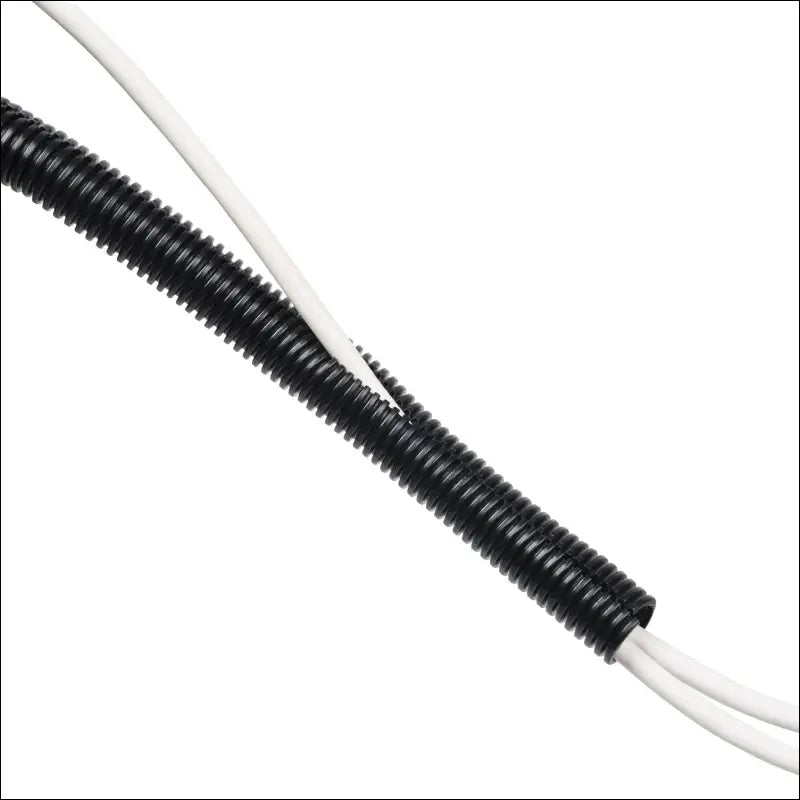 D-Line Cable Tidy Tube | Cable Management Sleeve | Cable Organiser to Manage Cables from TVs, PCs & Games Consoles | 1.1 Meter Length x 25mm Outer Diameter – Black