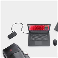 D3100 Docking Station USB 3.0 Ultra HD/4, Triple Display Universal Docking Station for Laptops - Black