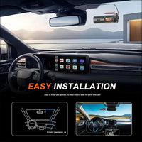 Dash Cam Car Front Rear WiFi, 1080P Full HD Dashcam Car Camera, Mini Front Dash Camera for Cars, Car Camera Dash with Night Vision, App Control, Parking Monitoring, Loop Recording