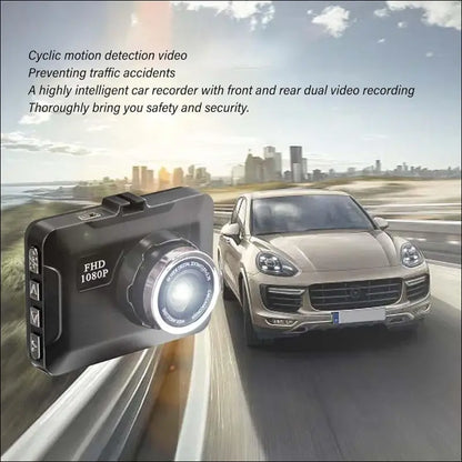 Dash Cam HD 1080P DVR Car Recorder Dash Cam with 2.2 Inch LCD Display, Night Vision, Gravity Detection, Loop, Motion Detection, for Outdoor Travel