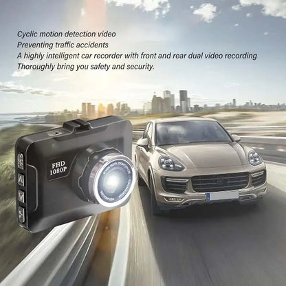 Dash Cam HD 1080P DVR Car Recorder Dash Cam with 2.2 Inch LCD Display, Night Vision, Gravity Detection, Loop, Motion Detection, for Outdoor Travel