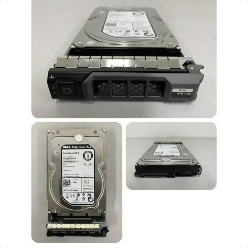 Dell 4TB 6G SAS 7.2K 3.5" Server HDD DRMYH ST4000NM0023 Enterprise Plus