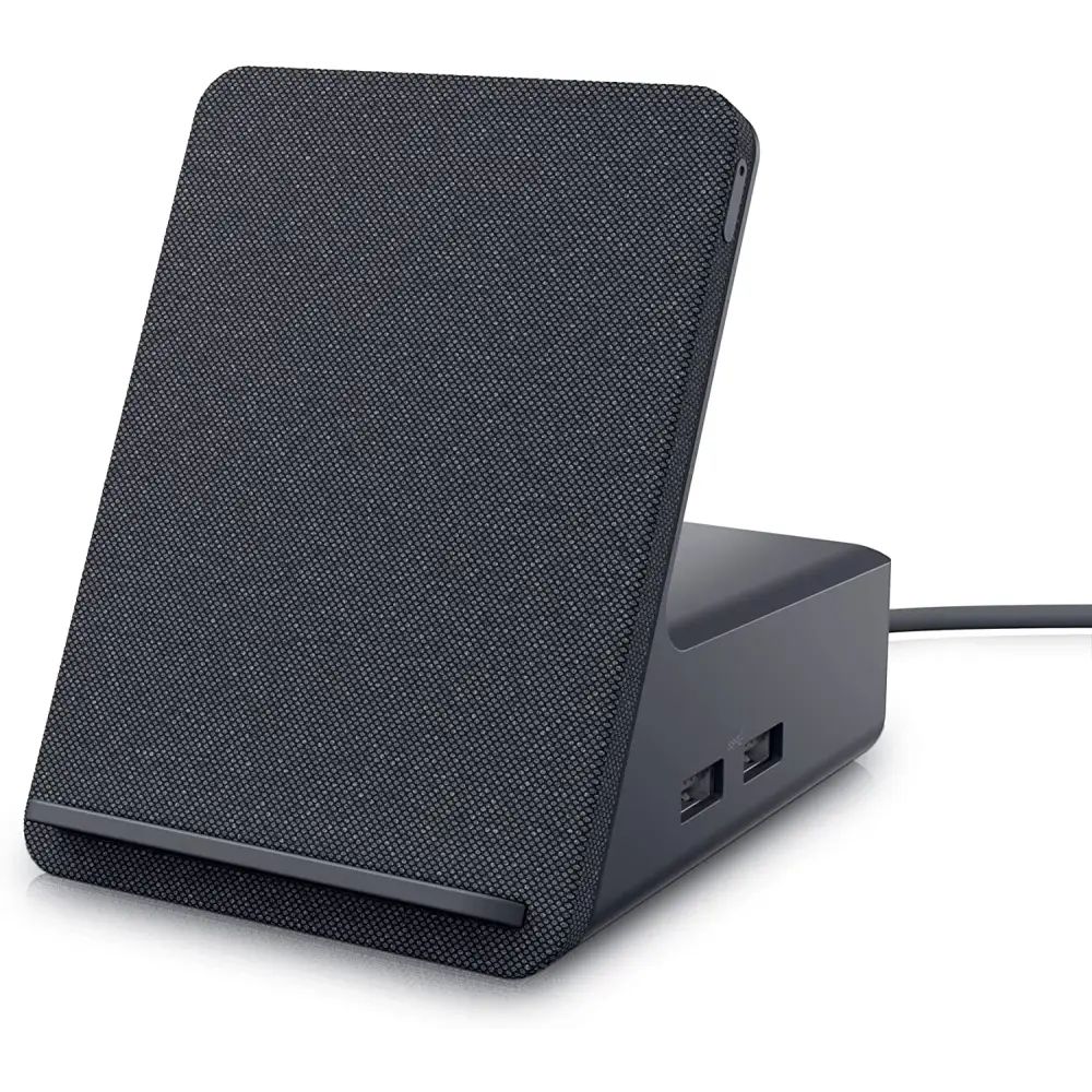 Dell HD22Q Dual Monitor Docking Station with Wireless Charging Stand USB-C HDMI and DisplayPort - HD22Q - Electronics