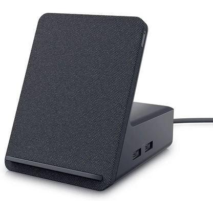 Dell HD22Q Dual Monitor Docking Station with Wireless Charging Stand USB-C HDMI and DisplayPort - HD22Q - Electronics