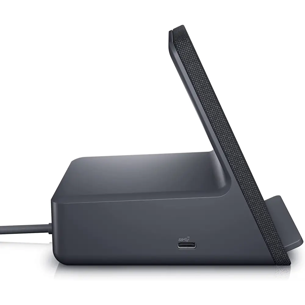 Dell HD22Q Dual Monitor Docking Station with Wireless Charging Stand USB-C HDMI and DisplayPort - HD22Q - Electronics