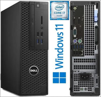DELL Precision 3420 CORE i7 6700 16GB 512GB SSD Windows 11 SFF Desktop (Renewed)