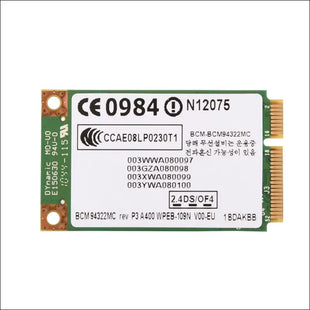 Denash PCI-E WiFi Card 2.4G+5G Dual Band PCI-E WiFi Card for HP/MAC/Dell/Acer, 300Mbps High Transfer Rate