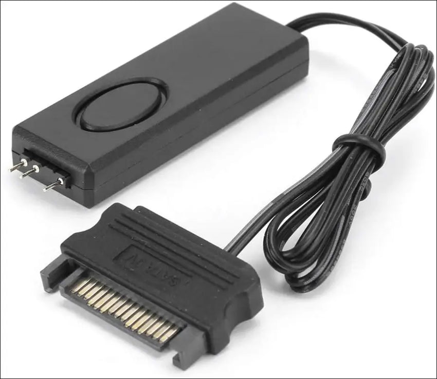 Desktop Computer ARGB Controller,Pin Power Remote Control for 3Pin 5V LED Lighting RF Remote Control 5V ARGB Equipment