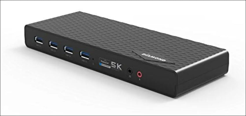 Diamond Multimedia (DS6950) Ultra Dock 5K/4K USB Type-C Type-A Docking Station and Compatible with Thunderbolt 3
