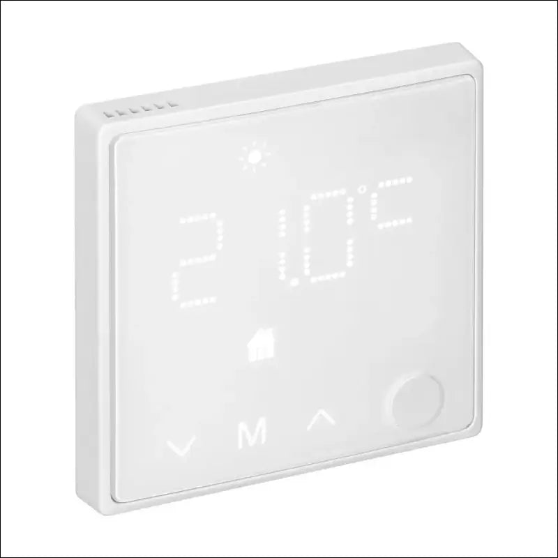 Digital Thermostat for Heating - Room Thermostat Smart WiFi Tuya App & Voice Control, Heating & Cooling Function, 8 Programmes, Compatible with Alexa & Google Assistant