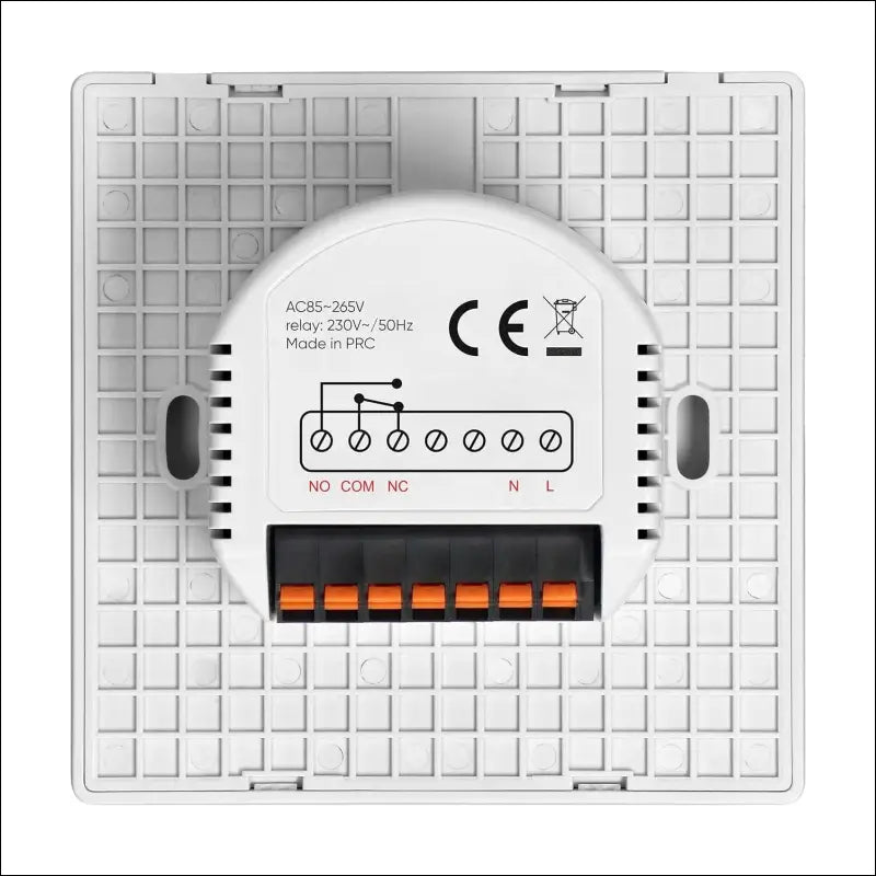 Digital Thermostat for Heating - Room Thermostat Smart WiFi Tuya App & Voice Control, Heating & Cooling Function, 8 Programmes, Compatible with Alexa & Google Assistant