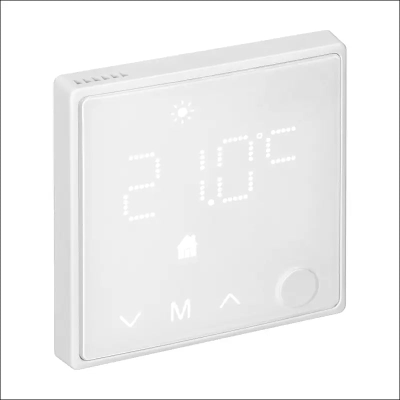 Digital Thermostat for Heating - Room Thermostat Smart WiFi Tuya App & Voice Control, Heating & Cooling Function, 8 Programmes, Compatible with Alexa & Google Assistant
