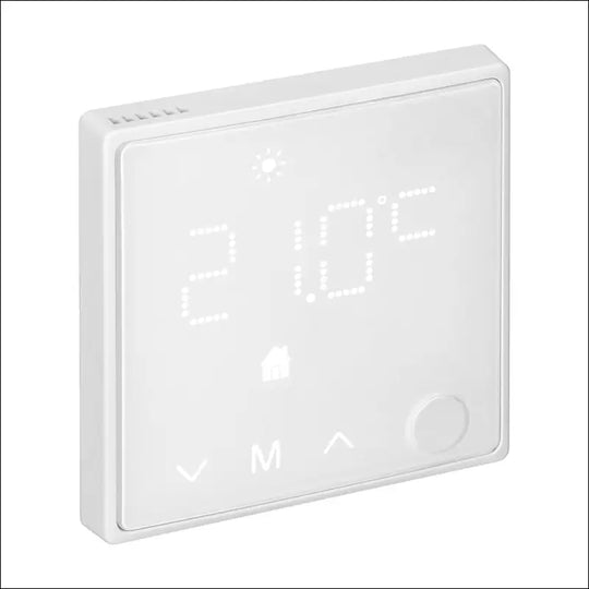 Digital Thermostat for Heating - Room Thermostat Smart WiFi Tuya App & Voice Control, Heating & Cooling Function, 8 Programmes, Compatible with Alexa & Google Assistant