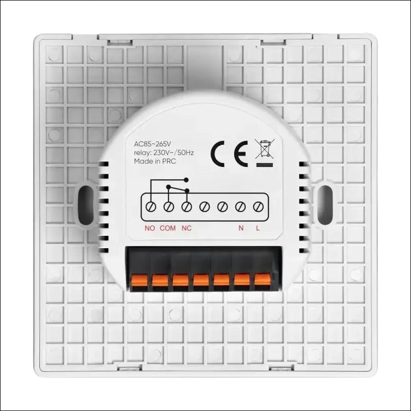 Digital Thermostat for Heating - Room Thermostat Smart WiFi Tuya App & Voice Control, Heating & Cooling Function, 8 Programmes, Compatible with Alexa & Google Assistant