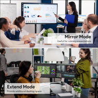 Displaylink Docking Station 4 Monitors (5K/4K@60Hz), Quad Displays for M1/M2/M3 Mac, Windows with PD 100W, 4X HDMI, 4X DP, 2.5G Ethernet, USB-A/USB-C, SD/TF 4.0, Audio.