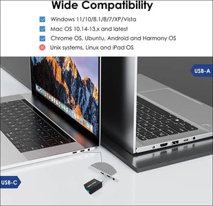 DisplayLink Universal Laptop Docking Station, USB 3.0/C Dual Video Monitor Supports HDMI/DVI/VGA to 2048 × 1152, Gigabit Ethernet, Audio Output/Inpu to 6 USB Ports for Laptop/Ultrabook/PCs
