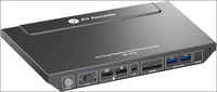 Docking Station (with KVM Switch) for Laptop & Desktop | 100W Charging, 4K@60Hz Dual Monitor HDMI, Fast Switcher for 2 Computers, 1G Ethernet, EDID Support, 3xUSB 3.0, USB-C, SD, 3.5mm AUX Audio
