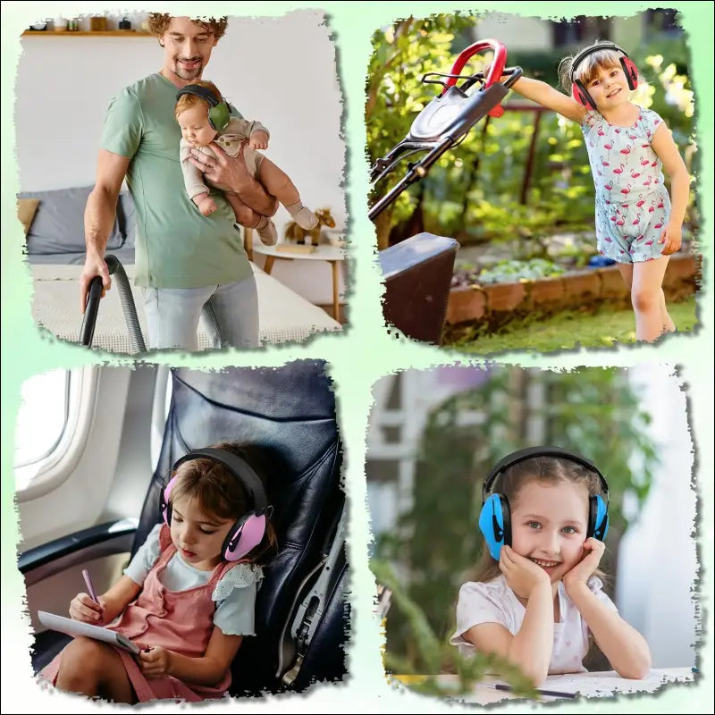 Dr.meter Ear Muffs for Noise Reduction 27NRR Noise Cancelling Headphones for Kids with Adjustable Head Band, EM100 Hearing Protection Earmuffs for Football Game, Concerts, Air...