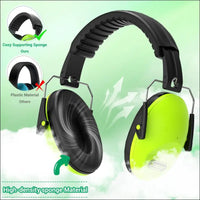 Dr.meter Ear Muffs for Noise Reduction 27NRR Noise Cancelling Headphones for Kids with Adjustable Head Band, EM100 Hearing Protection Earmuffs for Football Game, Concerts, Air...