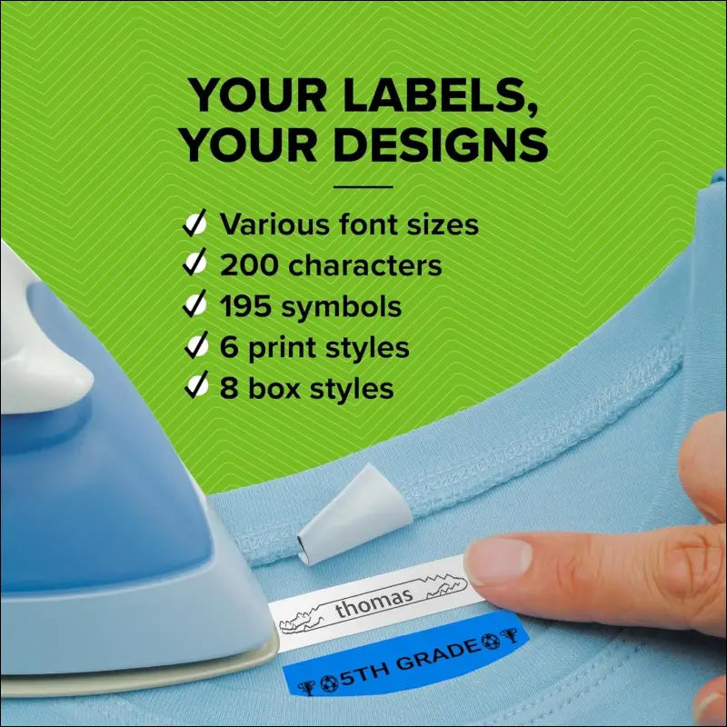 Dymo LetraTag LT-100H Label Maker Kit with Plastic Paper Clear Tape for Office Home