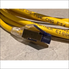 EC. 3 x ETHERNET CAT5E CABLES - VARIOUS LENGTHS - 1x5m 2x1.8m - (USED)
