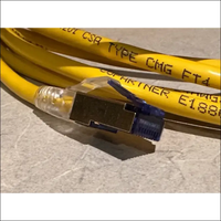 EC. 3 x ETHERNET CAT5E CABLES - VARIOUS LENGTHS - 1x5m 2x1.8m - (USED)