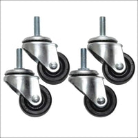 ECHOGEAR Rack Caster Kit - Add Wheels to Your Server Rack in Minutes - Compatible 15U & 20U Racks
