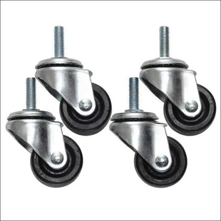 ECHOGEAR Rack Caster Kit - Add Wheels to Your Server Rack in Minutes - Compatible 15U & 20U Racks