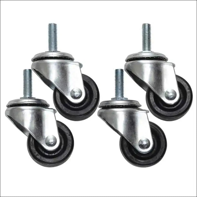 ECHOGEAR Rack Caster Kit - Add Wheels to Your Server Rack in Minutes - Compatible 15U & 20U Racks