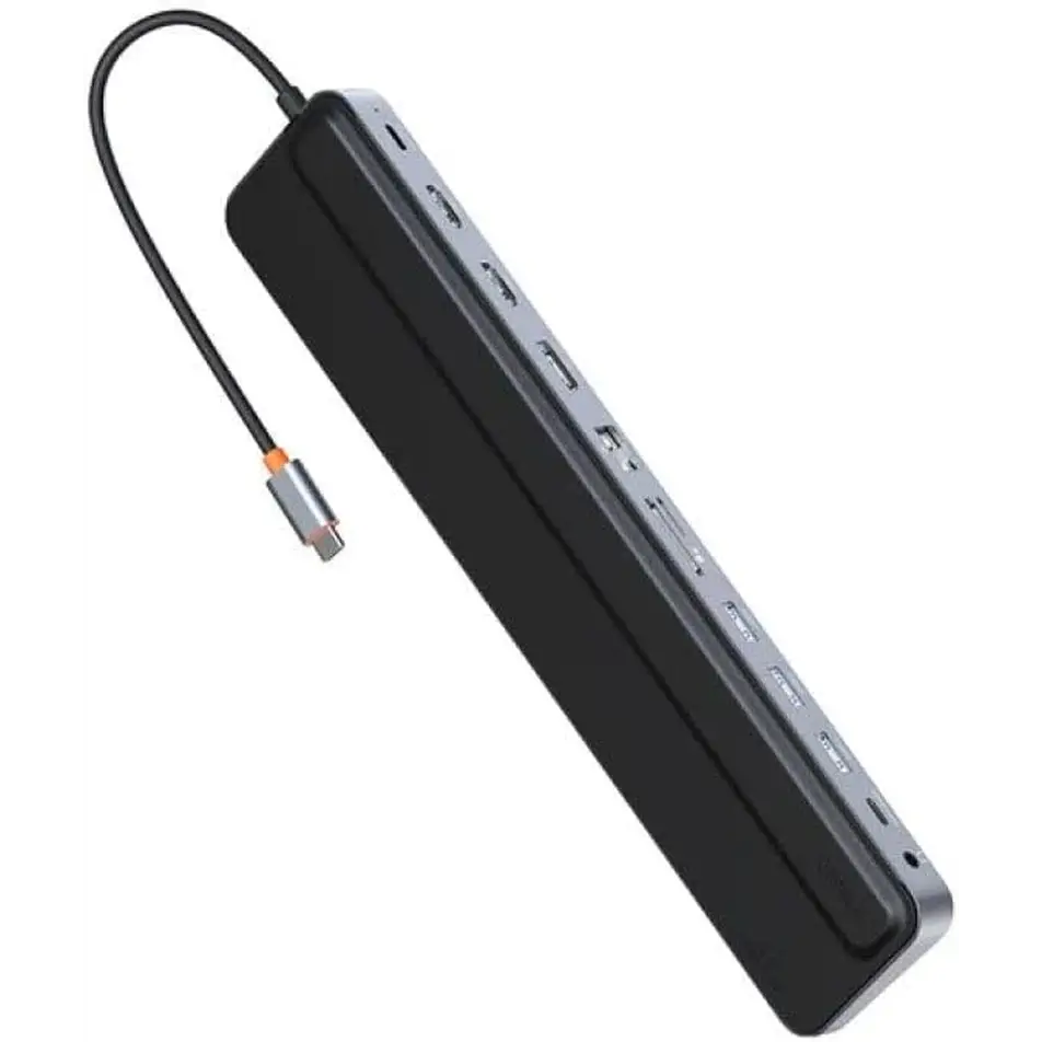 Elitejoy Gen2 12 Port Hub Docking Station, Black