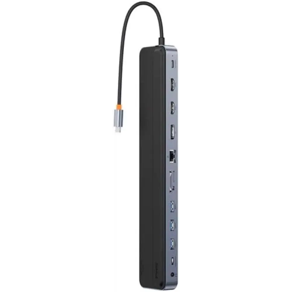 Elitejoy Gen2 12 Port Hub Docking Station, Black