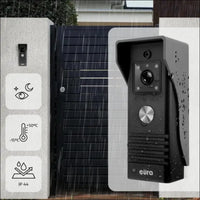 Eura VDP-45A3-TY Alpha+ TUYA WiFi Video Intercom, 4 Wires, 7 Inch Color Monitor, White