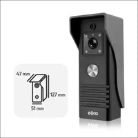 Eura VDP-45A3-TY Alpha+ TUYA WiFi Video Intercom, 4 Wires, 7 Inch Color Monitor, White