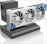 External GPU Dock for Thunderbolt 3/4, GPU Enclosure Supports PD 60W Charging, USB4.0 40Gbps, RJ45, M.2 Nvme SSD Hard Drive Expansion Fits for OS X 10.13.4 and Later