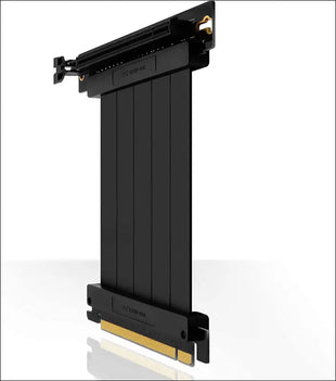 EZDIY-FAB [20Cm] PCIE 3.0 16X Extreme High Speed Riser Cable PCI Express Port GPU Extension Card-Right Angle Connector