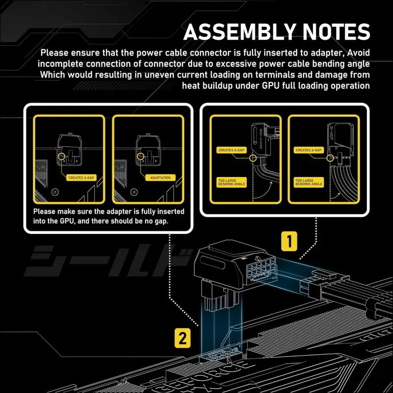 EZDIY-FAB Pcie 5.1 Adapter - 600W 12+4Pin,16Pin 12VHPWR GPU Power Connector,12V-2X6 GPU Adapter,90 Degree Right Angle - Compatible with RTX 3090Ti, 4070Ti, 4080, 4090 GPU - RVS Type, Purple, 1 Pack