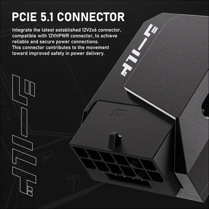 EZDIY-FAB Pcie 5.1 Adapter - 600W 12+4Pin,16Pin 12VHPWR GPU Power Connector,12V-2X6 GPU Adapter,90 Degree Right Angle - Compatible with RTX 3090Ti, 4070Ti, 4080, 4090 GPU - RVS Type, Purple, 1 Pack